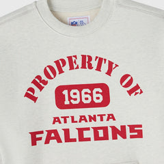 Atlanta Falcons OVO x NFL Unisex Fleece Sweatshirt - Heather Gray - NFL