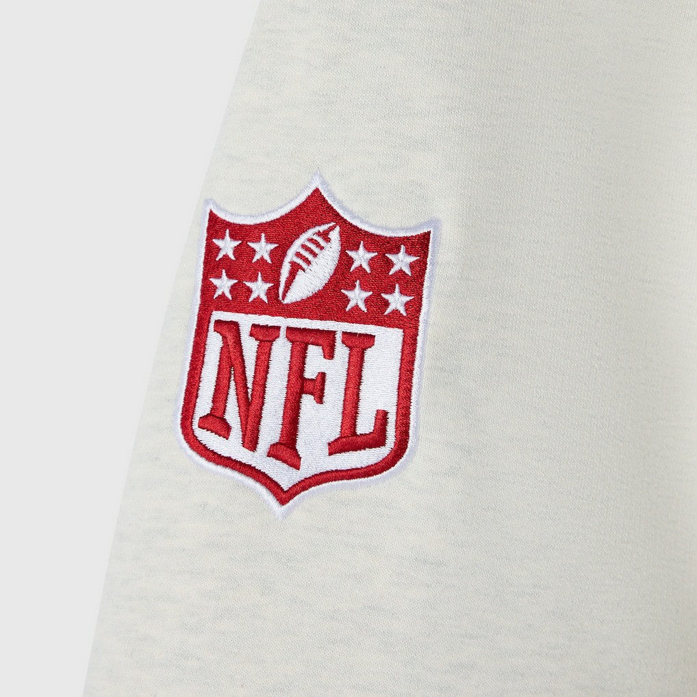 Atlanta Falcons OVO x NFL Unisex Fleece Sweatshirt - Heather Gray - NFL