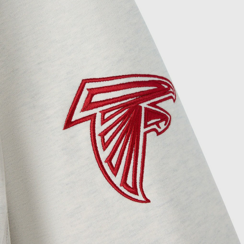 Atlanta Falcons OVO x NFL Unisex Fleece Sweatshirt - Heather Gray - NFL