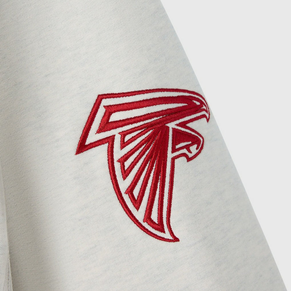Atlanta Falcons OVO x NFL Unisex Fleece Sweatshirt - Heather Gray - NFL