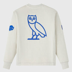 Buffalo Bills OVO x NFL Unisex Fleece Sweatshirt - Heather Gray - NFL