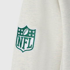 New York Jets OVO x NFL Unisex Fleece Sweatshirt - Heather Gray - NFL