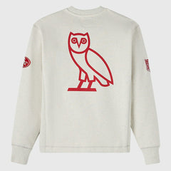 San Francisco 49ers OVO x NFL Unisex Fleece Sweatshirt - Heather Gray - NFL