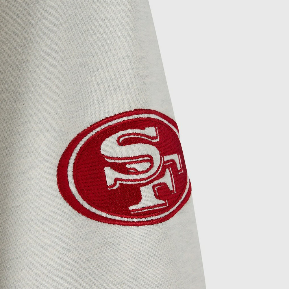 San Francisco 49ers OVO x NFL Unisex Fleece Sweatshirt - Heather Gray - NFL