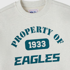 Philadelphia Eagles OVO x NFL Unisex Fleece Sweatshirt - Heather Gray - NFL