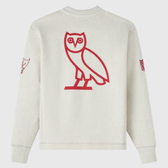Tampa Bay Buccaneers OVO x NFL Unisex Fleece Sweatshirt - Heather Gray - NFL