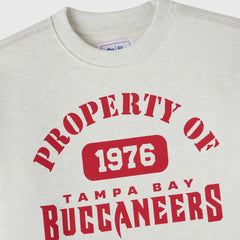 Tampa Bay Buccaneers OVO x NFL Unisex Fleece Sweatshirt - Heather Gray - NFL