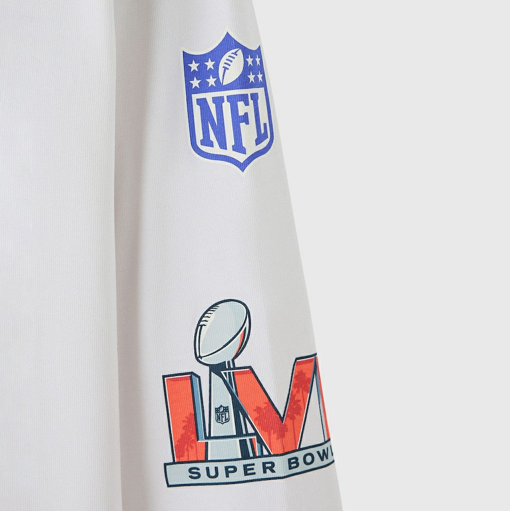 Los Angeles Rams OVO x NFL Unisex Long Sleeve T-Shirt - White - NFL