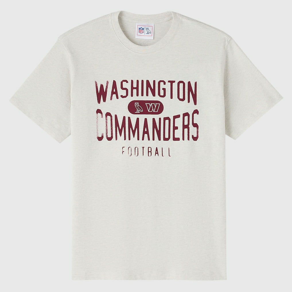 Washington Commanders OVO x NFL Unisex T-Shirt - Heather Gray - NFL