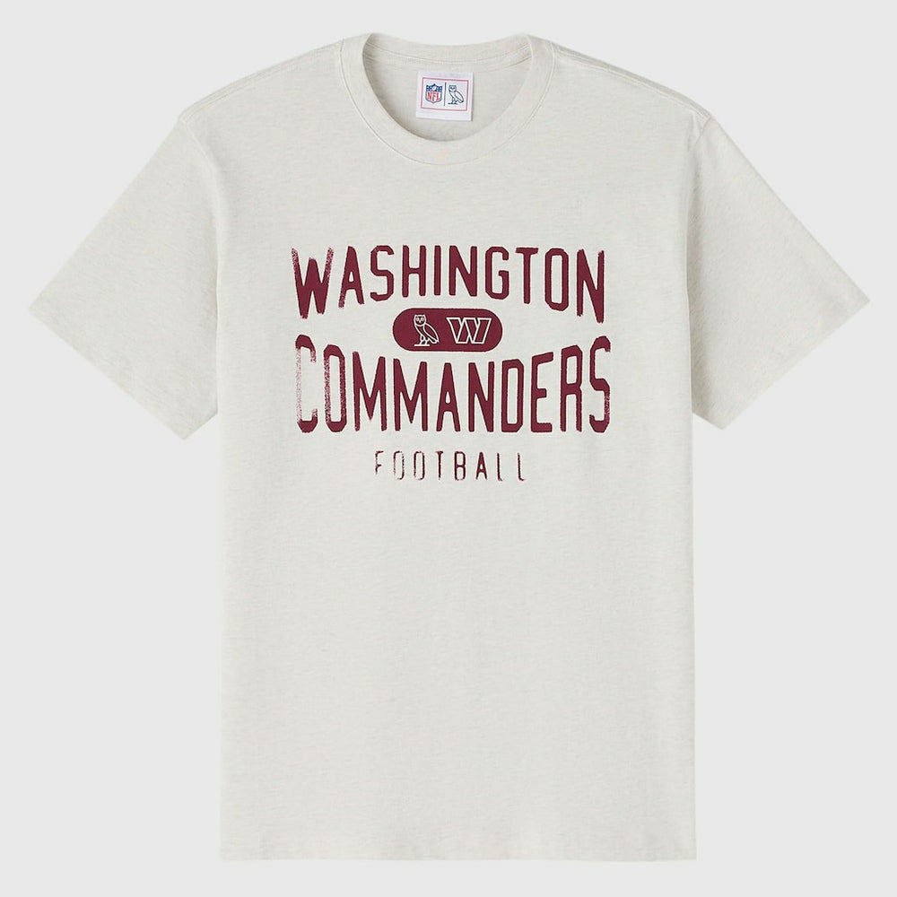 Washington Commanders OVO x NFL Unisex T-Shirt - Heather Gray - NFL