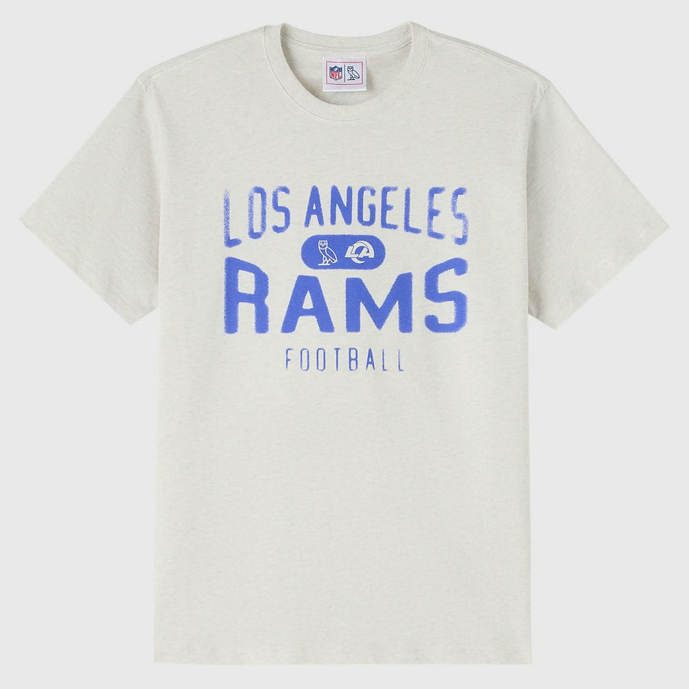 Los Angeles Rams OVO x NFL Unisex T-Shirt - Heather Gray - NFL