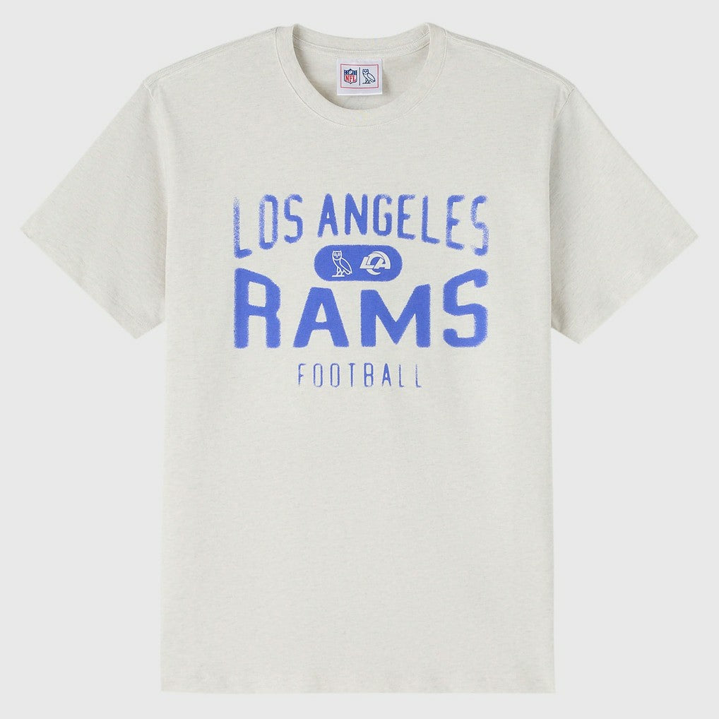 Los Angeles Rams OVO x NFL Unisex T-Shirt - Heather Gray - NFL