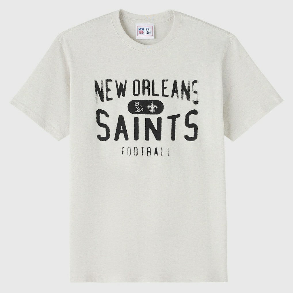 New Orleans Saints OVO x NFL Unisex T-Shirt - Heather Gray - NFL