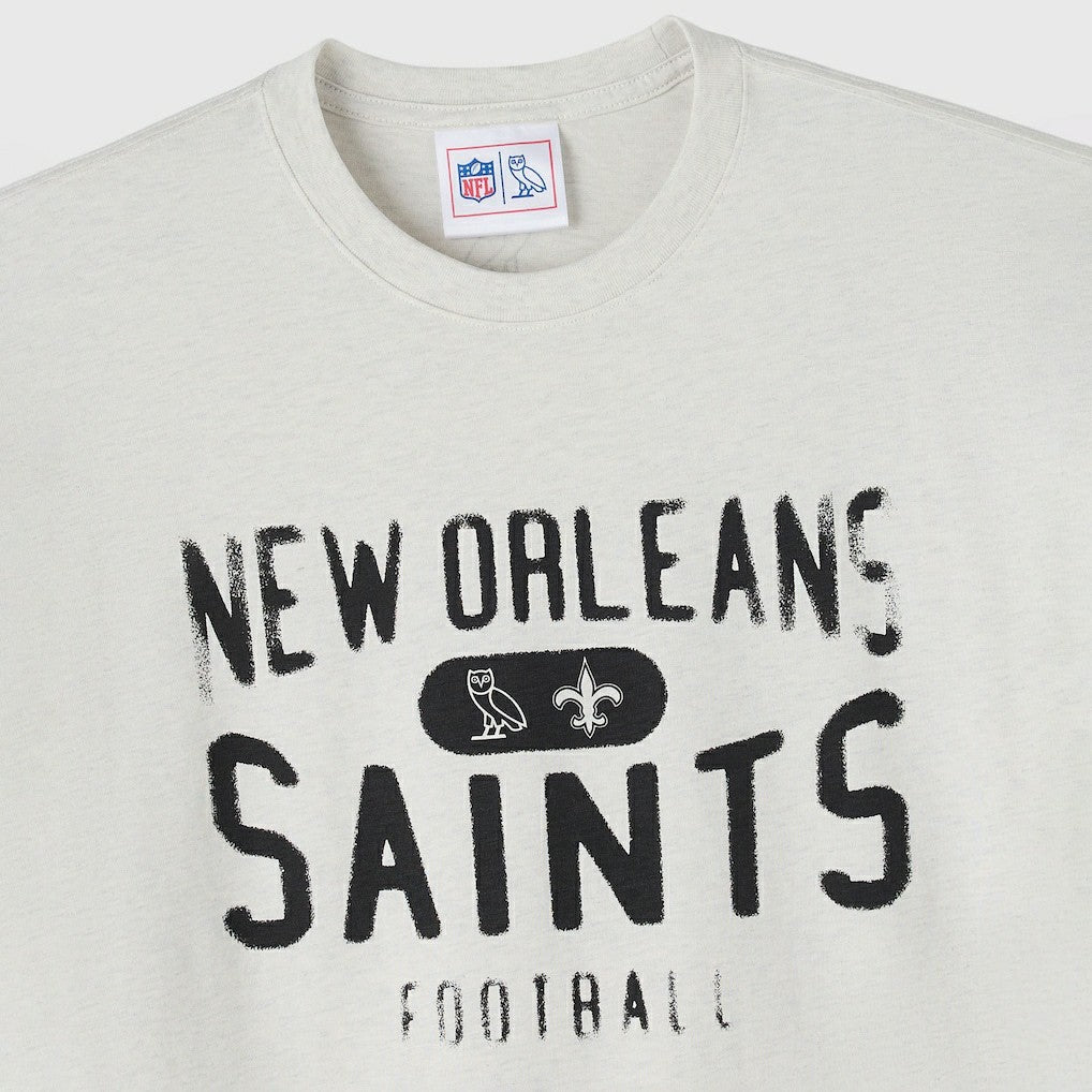 New Orleans Saints OVO x NFL Unisex T-Shirt - Heather Gray - NFL