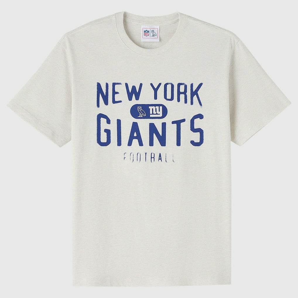 New York Giants OVO x NFL Unisex T-Shirt - Heather Gray - NFL