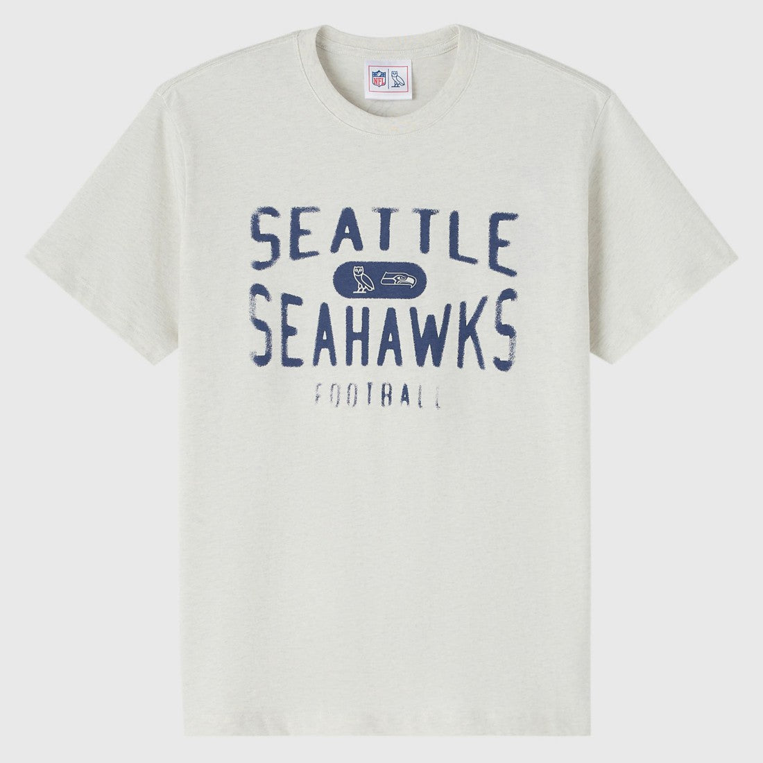 Seattle Seahawks OVO x NFL Unisex T-Shirt - Heather Gray - NFL