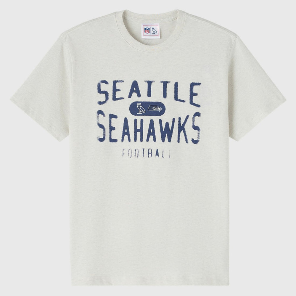 Seattle Seahawks OVO x NFL Unisex T-Shirt - Heather Gray - NFL