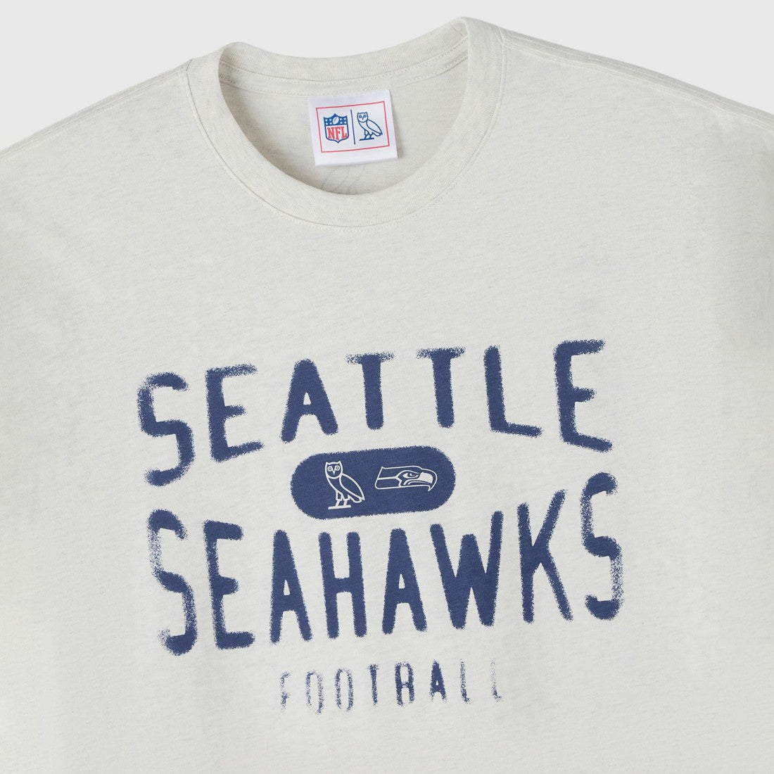 Seattle Seahawks OVO x NFL Unisex T-Shirt - Heather Gray - NFL