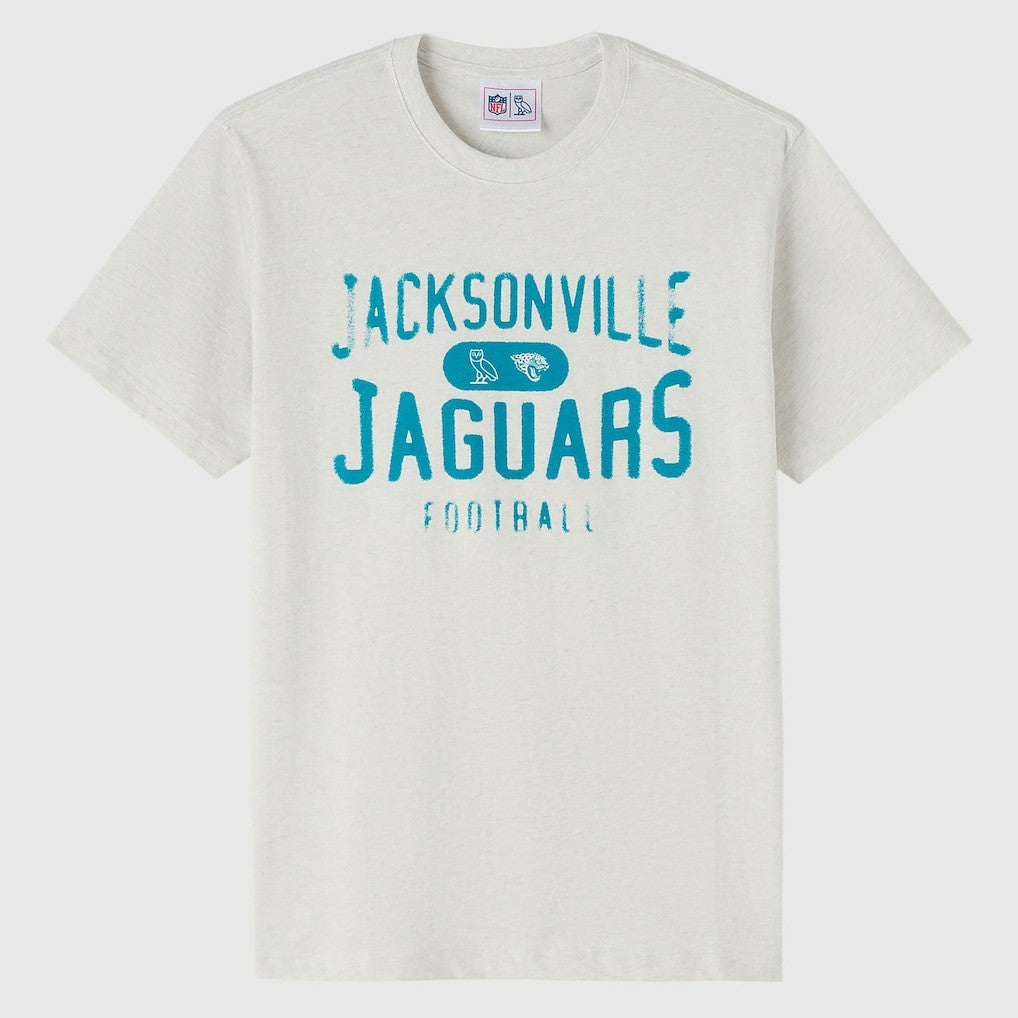 Jacksonville Jaguars OVO x NFL Unisex T-Shirt - Heather Gray - NFL