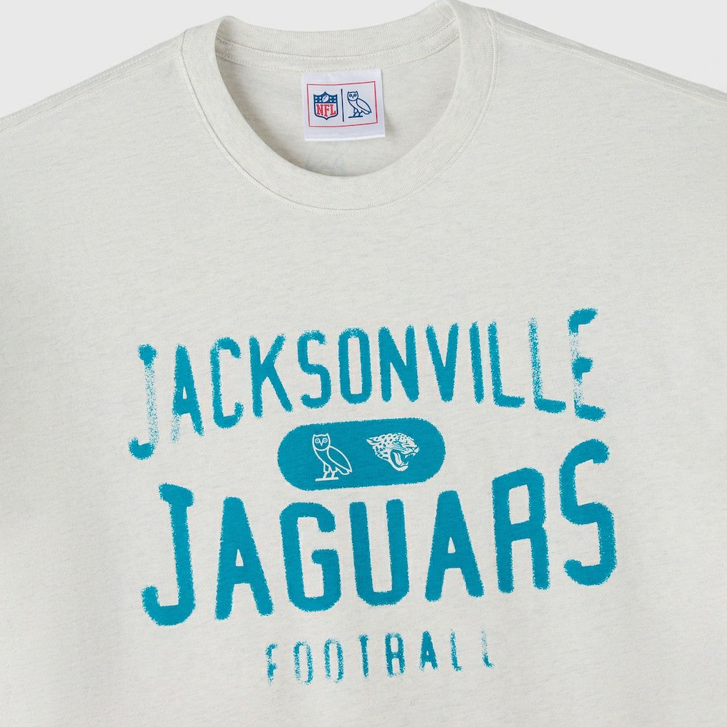Jacksonville Jaguars OVO x NFL Unisex T-Shirt - Heather Gray - NFL