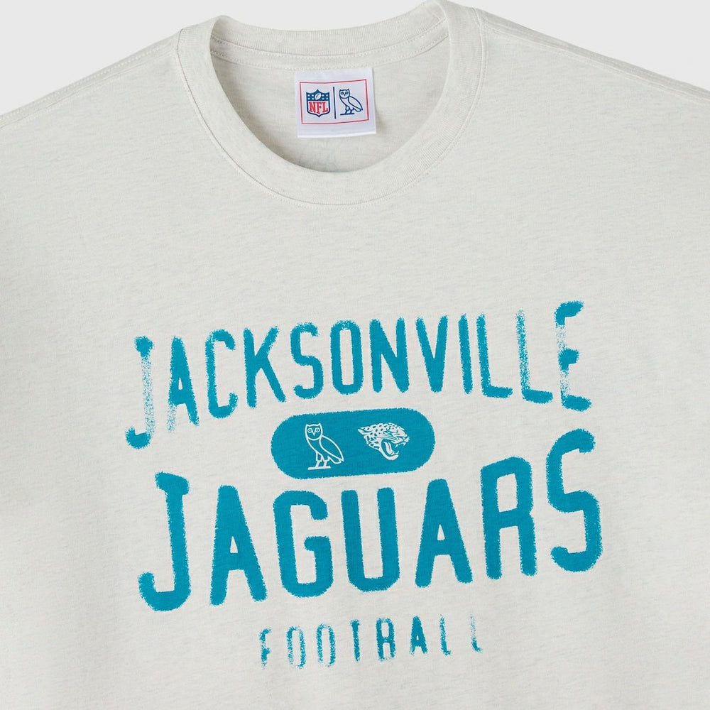 Jacksonville Jaguars OVO x NFL Unisex T-Shirt - Heather Gray - NFL