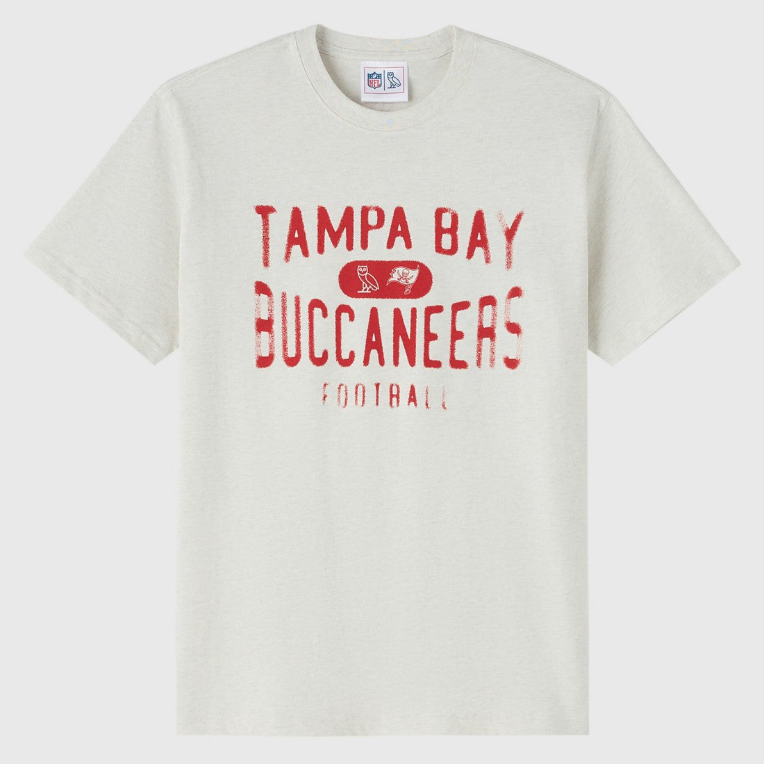 Tampa Bay Buccaneers OVO x NFL Unisex T-Shirt - Heather Gray - NFL
