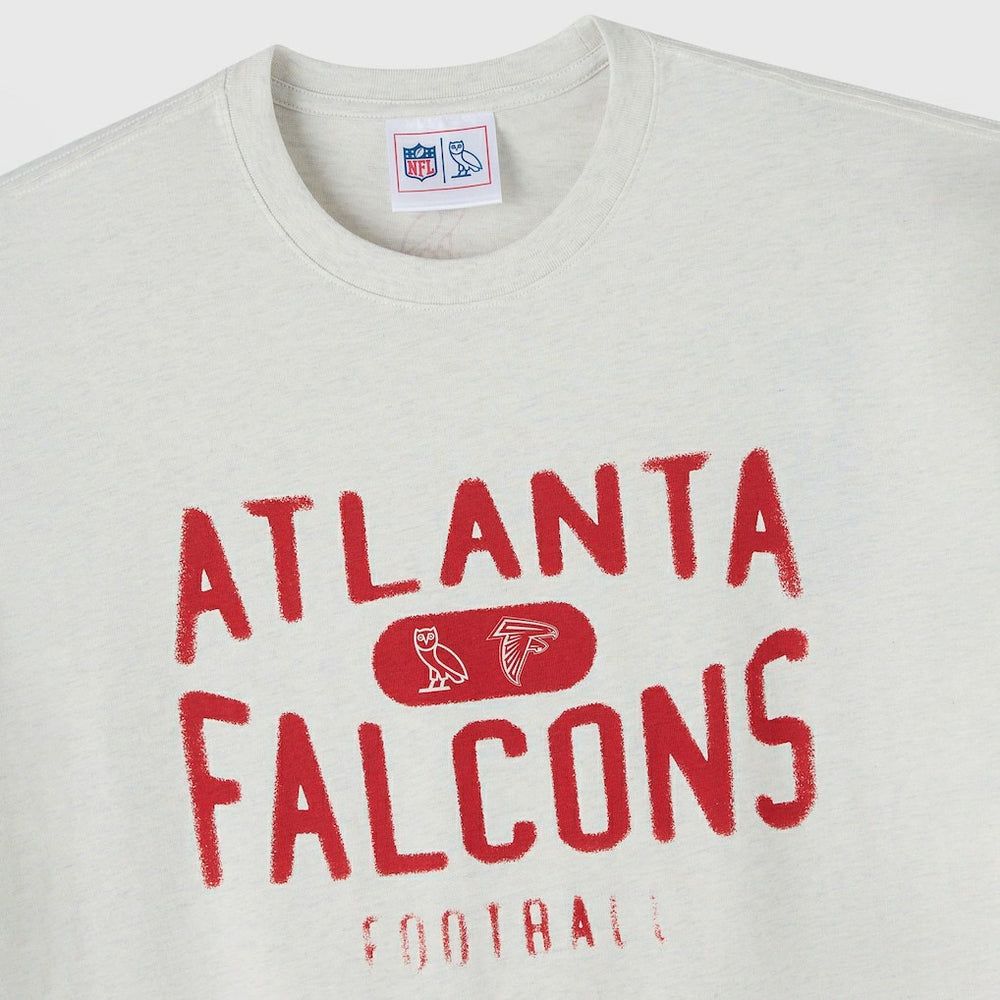 Atlanta Falcons OVO x NFL Unisex T-Shirt - Heather Gray - NFL