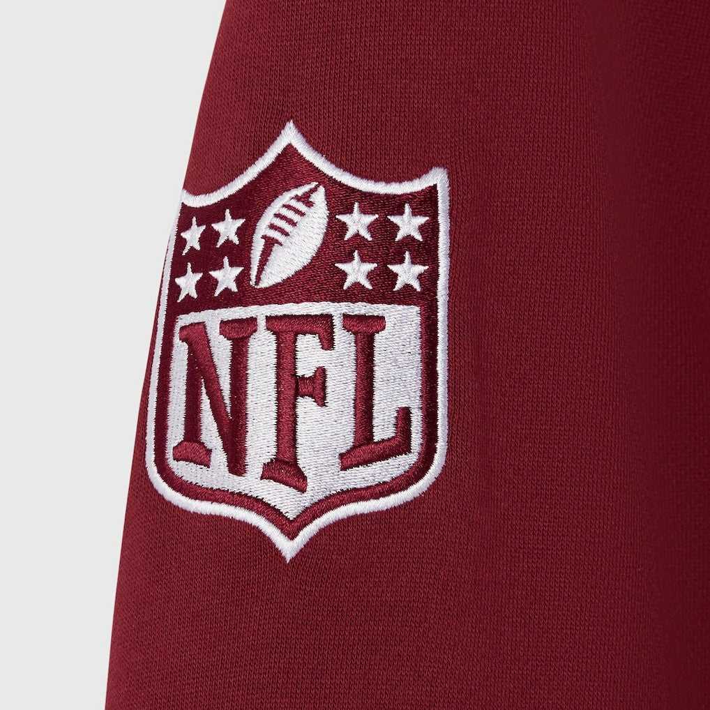 Washington Commanders OVO x NFL Unisex Full-Zip Waffle-Lined Hoodie - Burgundy - NFL