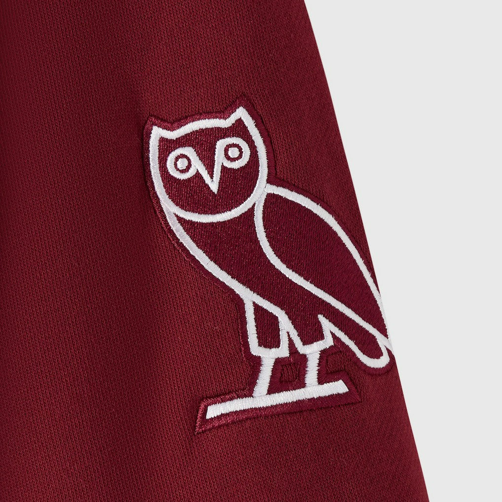 Washington Commanders OVO x NFL Unisex Full-Zip Waffle-Lined Hoodie - Burgundy - NFL