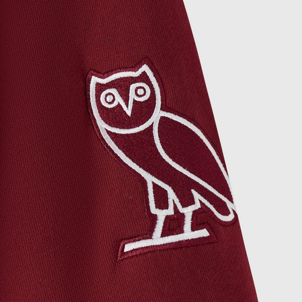 Washington Commanders OVO x NFL Unisex Full-Zip Waffle-Lined Hoodie - Burgundy - NFL