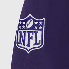 Baltimore Ravens OVO x NFL Unisex Full-Zip Waffle-Lined Hoodie - Purple - NFL