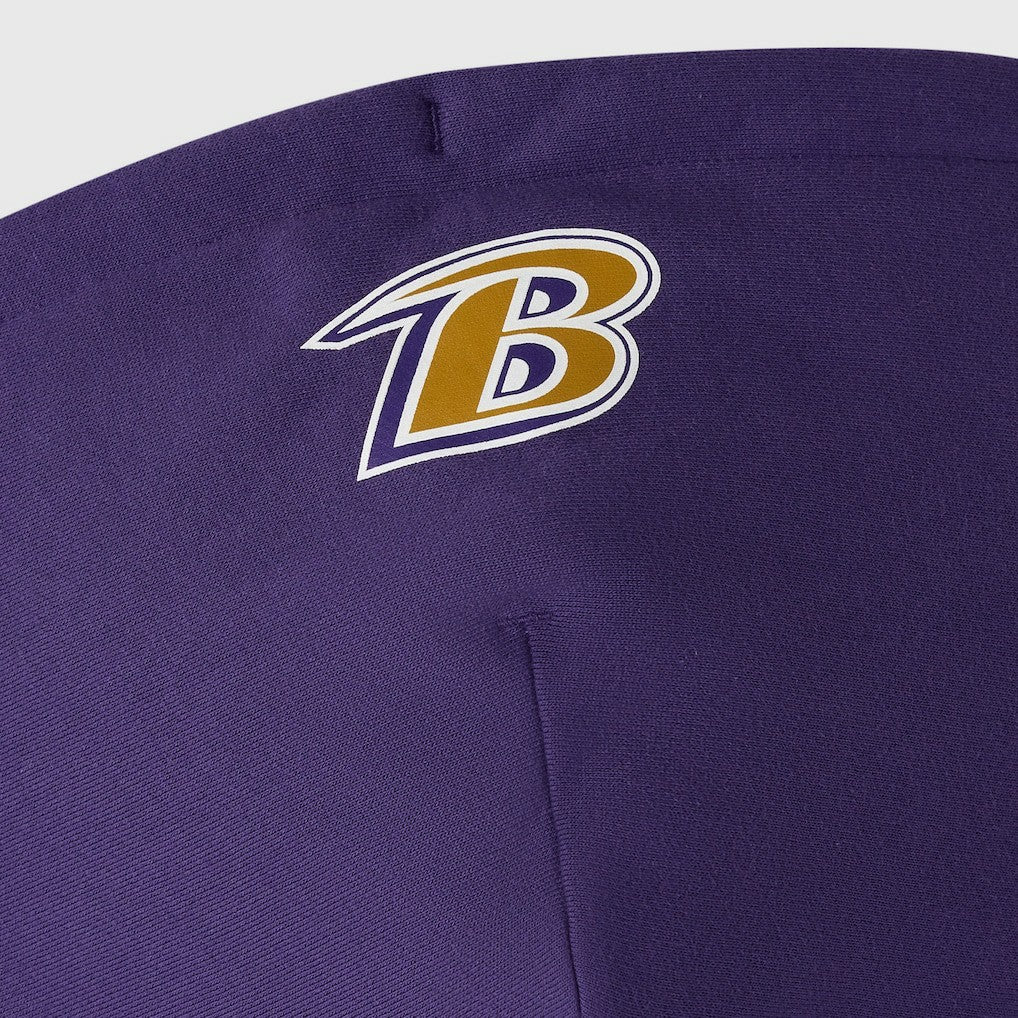 Baltimore Ravens OVO x NFL Unisex Full-Zip Waffle-Lined Hoodie - Purple - NFL