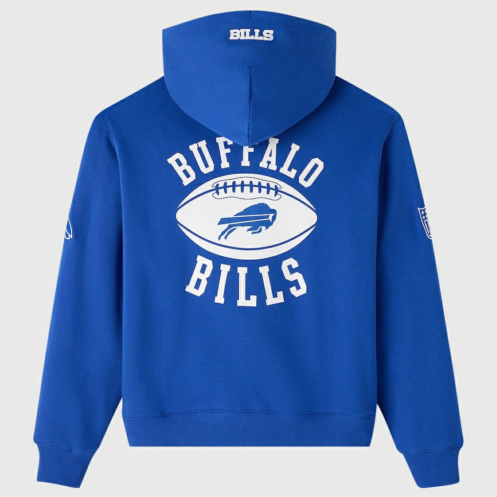 Buffalo Bills OVO x NFL Unisex Full-Zip Waffle-Lined Hoodie - Royal - NFL