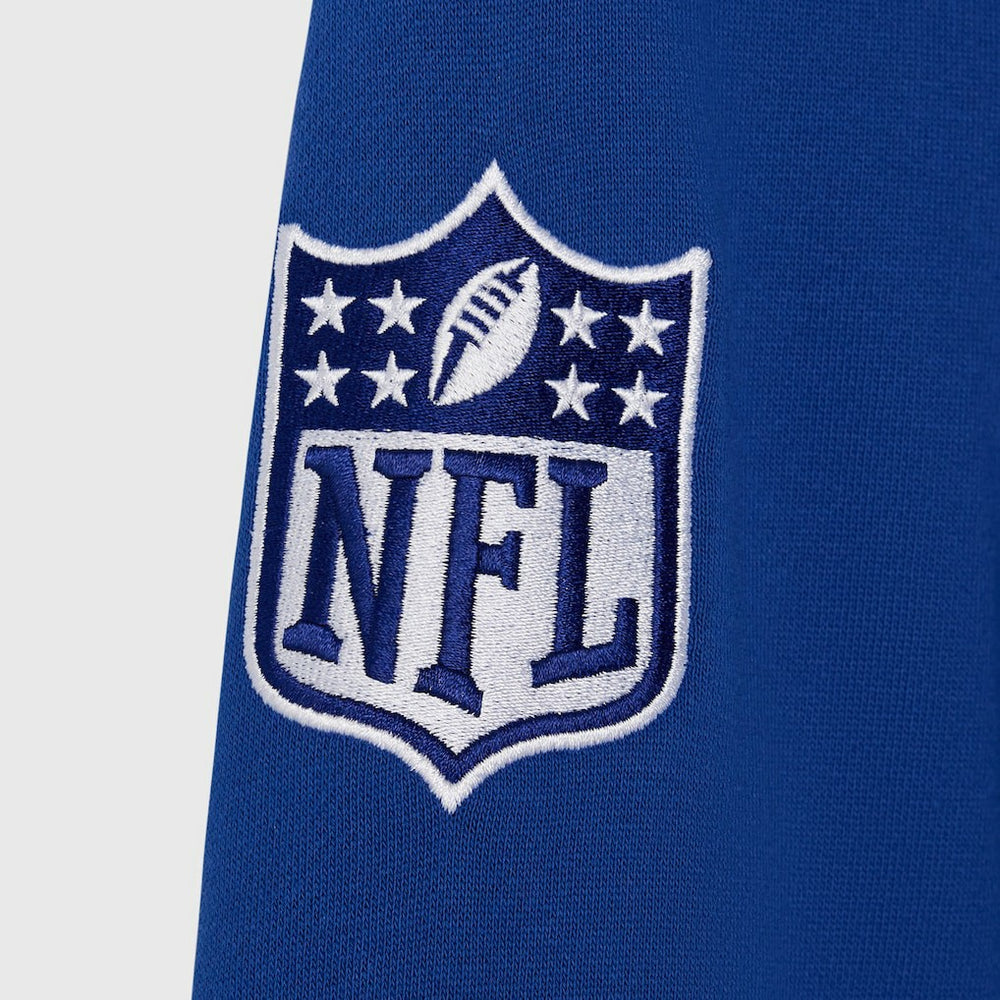 New York Giants OVO x NFL Unisex Full-Zip Waffle-Lined Hoodie - Royal - NFL