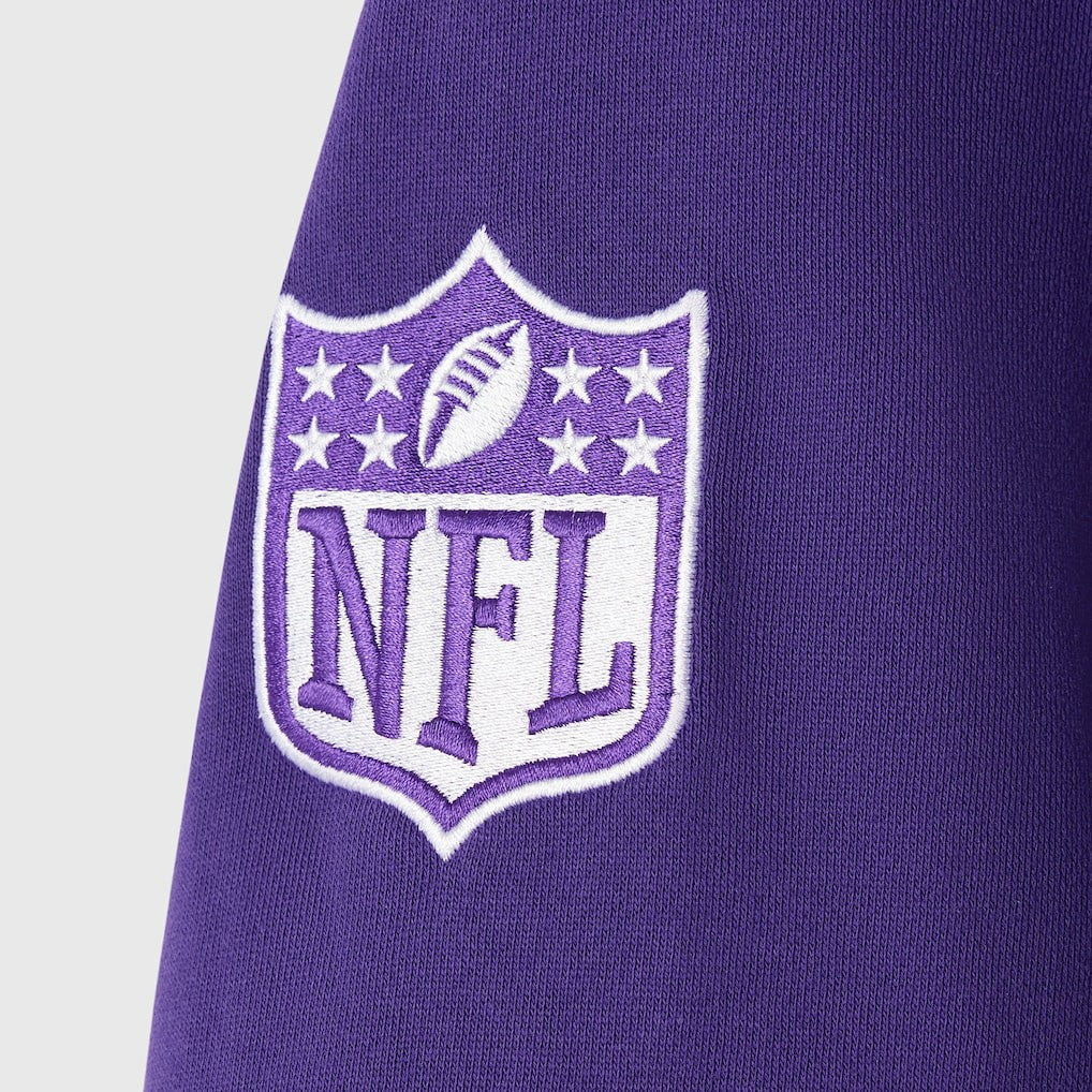Minnesota Vikings OVO x NFL Unisex Full-Zip Waffle-Lined Hoodie - Purple - NFL