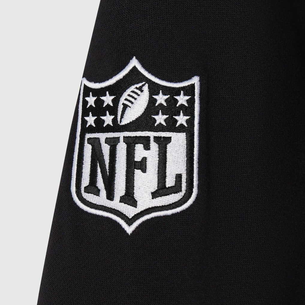 Pittsburgh Steelers OVO x NFL Unisex Full-Zip Waffle-Lined Hoodie - Black - NFL