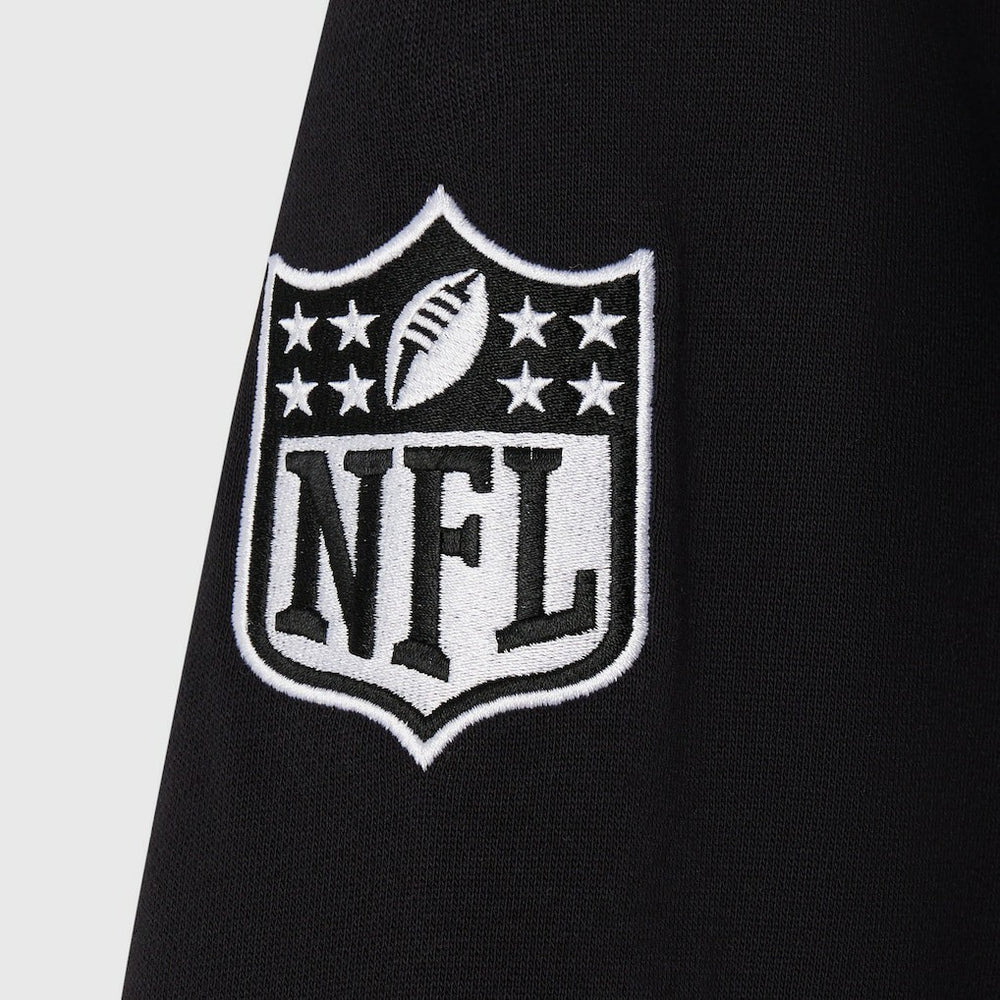 Pittsburgh Steelers OVO x NFL Unisex Full-Zip Waffle-Lined Hoodie - Black - NFL