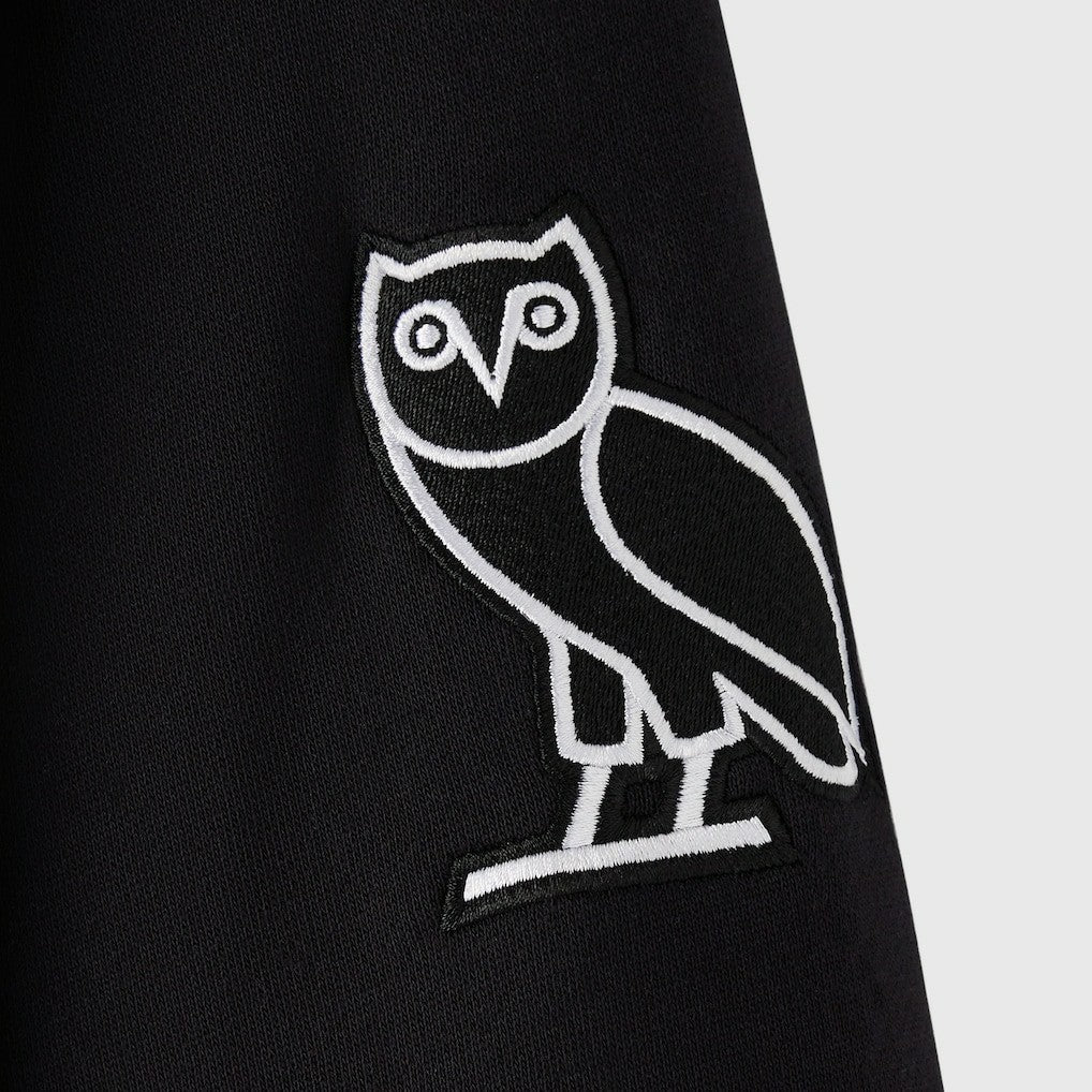 Pittsburgh Steelers OVO x NFL Unisex Full-Zip Waffle-Lined Hoodie - Black - NFL