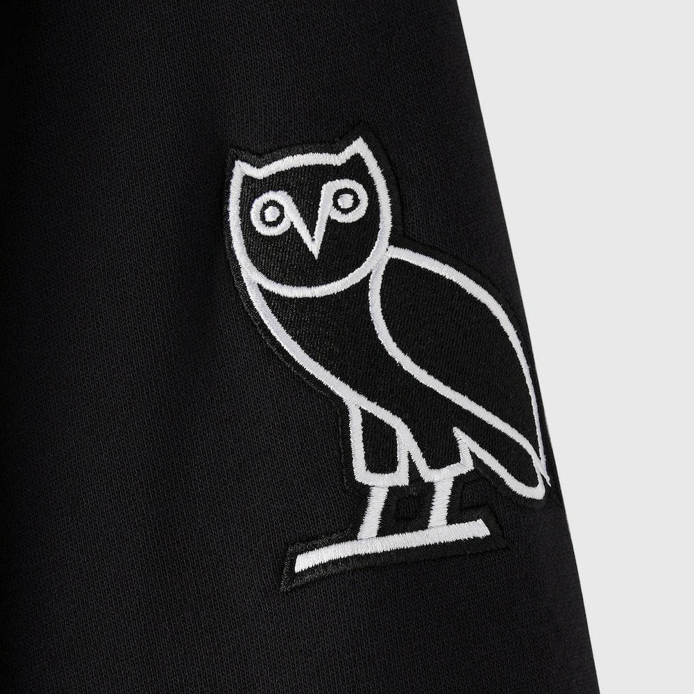 Pittsburgh Steelers OVO x NFL Unisex Full-Zip Waffle-Lined Hoodie - Black - NFL