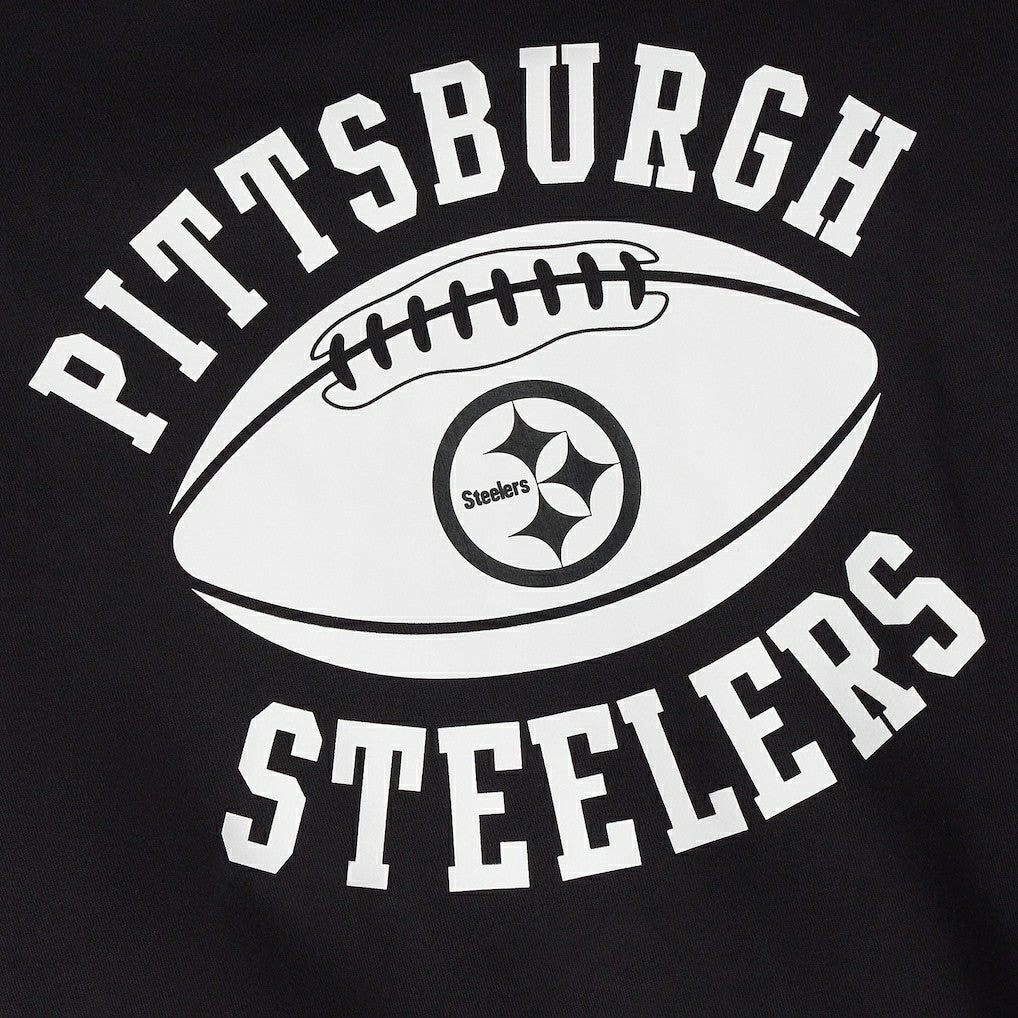 Pittsburgh Steelers OVO x NFL Unisex Full-Zip Waffle-Lined Hoodie - Black - NFL
