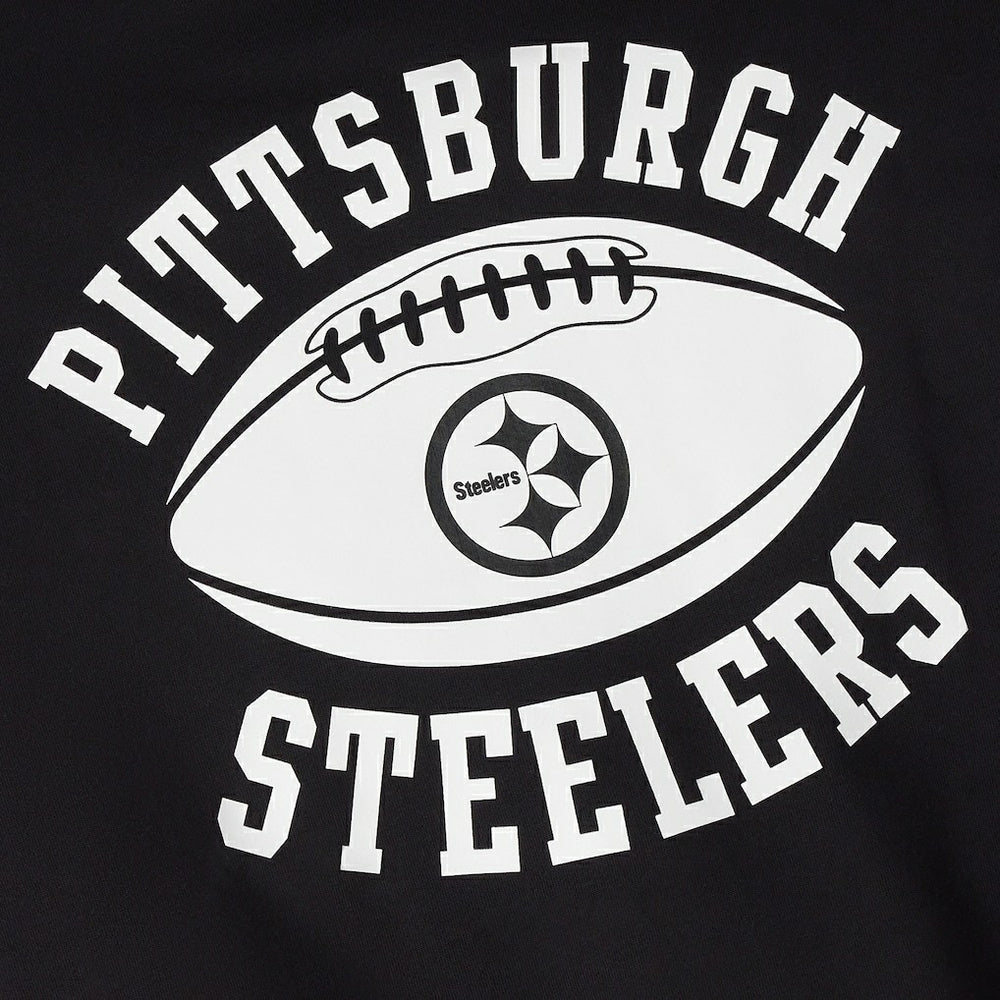 Pittsburgh Steelers OVO x NFL Unisex Full-Zip Waffle-Lined Hoodie - Black - NFL