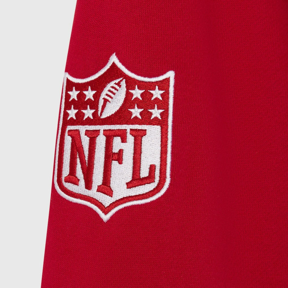San Francisco 49ers OVO x NFL Unisex Full-Zip Waffle-Lined Hoodie - Scarlet - NFL