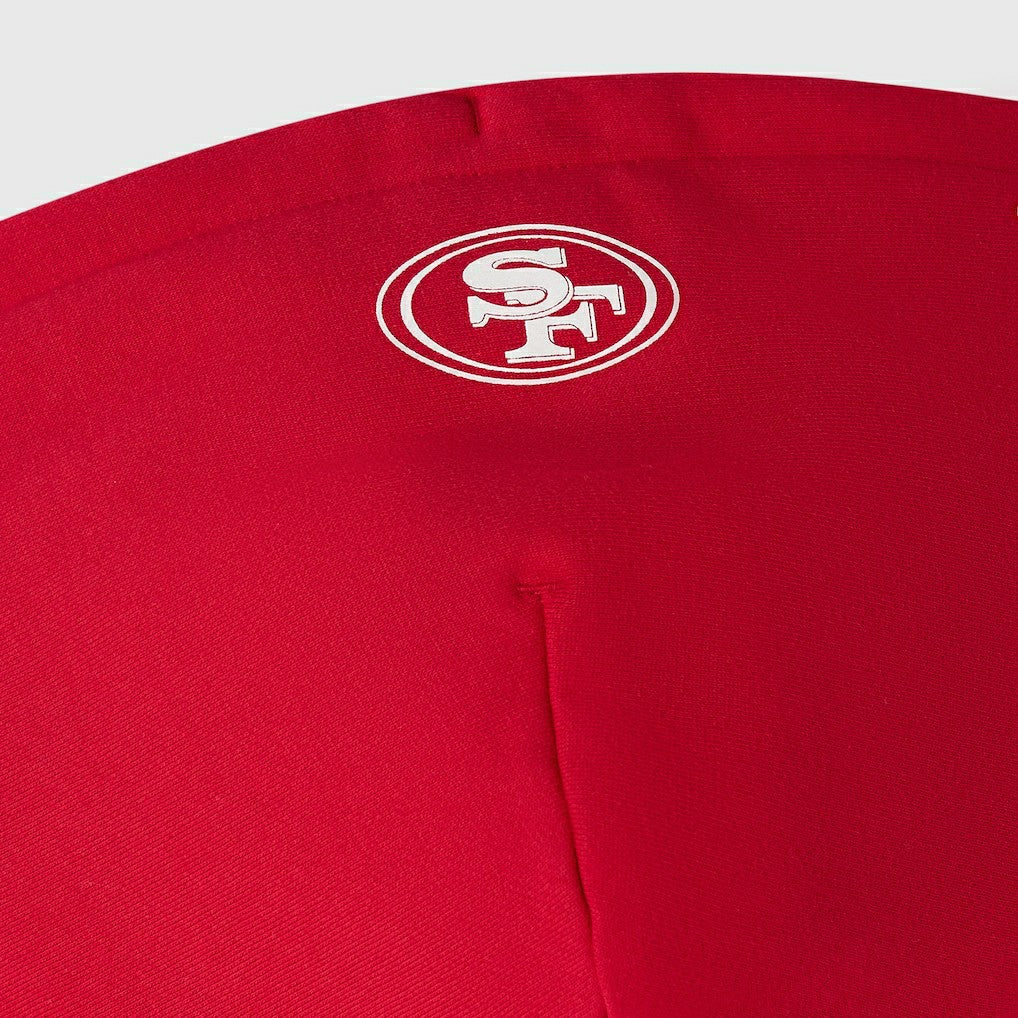 San Francisco 49ers OVO x NFL Unisex Full-Zip Waffle-Lined Hoodie - Scarlet - NFL