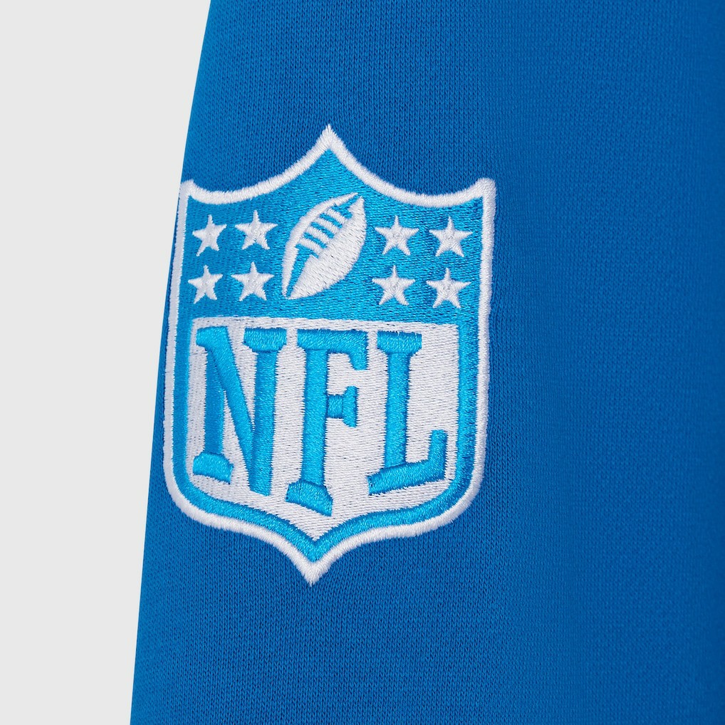 Detroit Lions OVO x NFL Unisex Full-Zip Waffle-Lined Hoodie - Blue - NFL