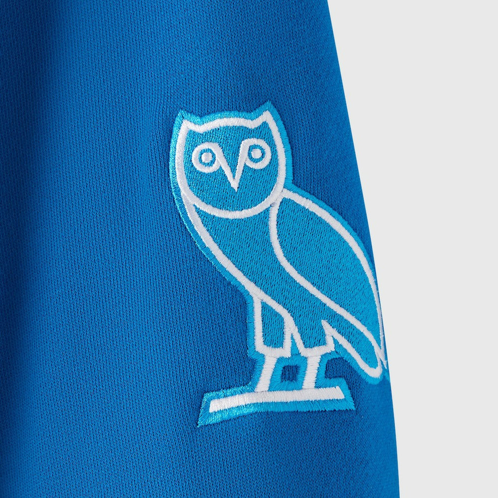 Detroit Lions OVO x NFL Unisex Full-Zip Waffle-Lined Hoodie - Blue - NFL