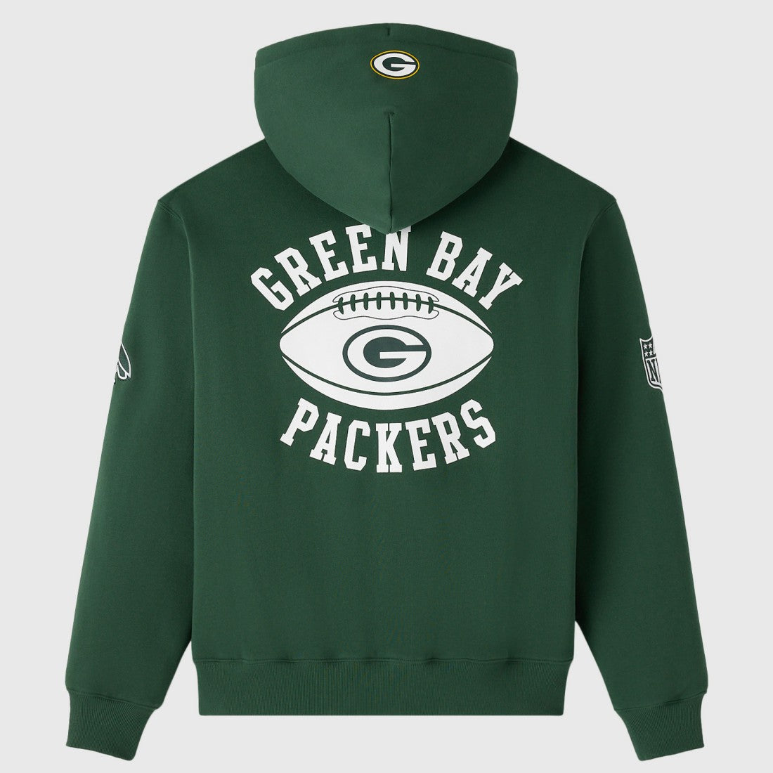 Green Bay Packers OVO x NFL Unisex Full-Zip Waffle-Lined Hoodie - Green - NFL