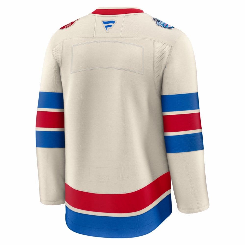 New York Rangers Fanatics 2026 NHL Winter Classic Premium Jersey - Beige | Fanatics Clearance
