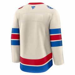 New York Rangers Fanatics 2026 NHL Winter Classic Premium Jersey - Beige | Fanatics Clearance
