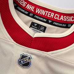 New York Rangers Fanatics 2026 NHL Winter Classic Premium Jersey - Beige | Fanatics Clearance