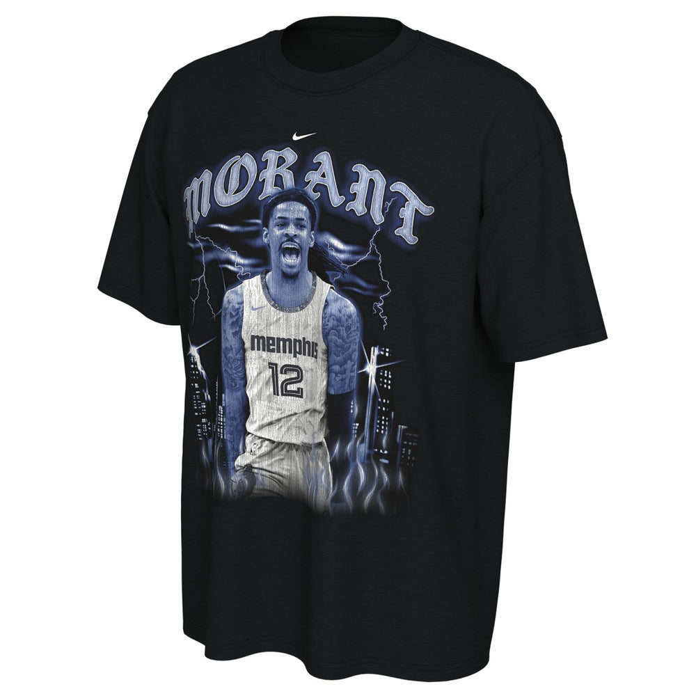 Nike Ja Morant Memphis Grizzlies Unisex 2025/26 City Edition Player Graphic T-Shirt Black